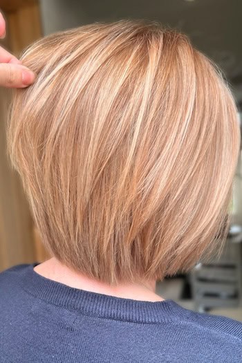 Soft Honey Blonde With Babylights Hair Color