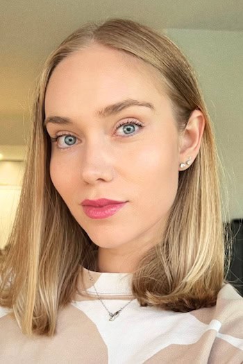 Straight Blonde Long Bob Hairstyle