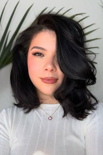 Voluminous Lob Hairstyle