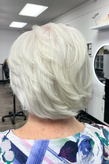 Piecey Layered Bob With Texture Hairstyle