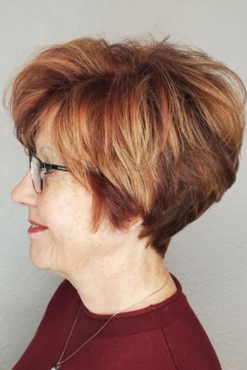 Voluminous Layered Pixie Haircut