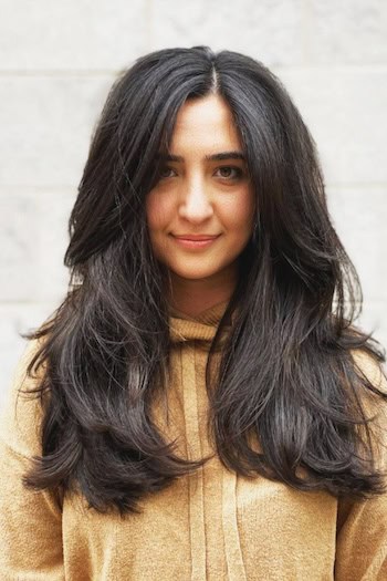 Face-Framing Long Layered Cut Haircut