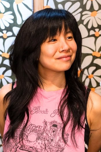 Long Shag with Bangs Haircut