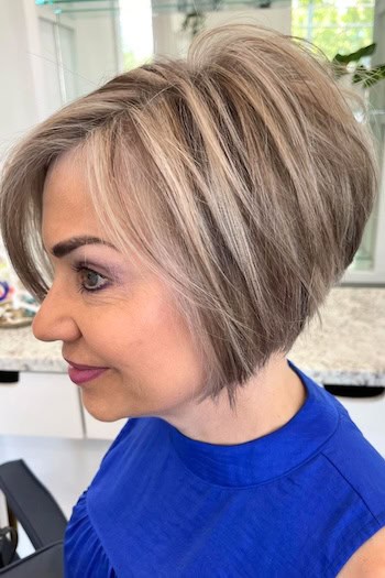 Stacked Bob Haircut