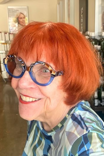 Copper French Bob Hairstyle