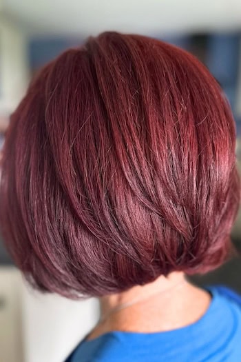 Medium Layered Bob Haircut