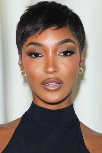 Textured Pixie With Micro Bangs Hairstyle