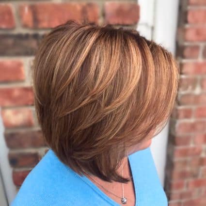 Choppy Layered Bob Hairstyle