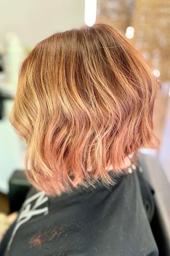 Short Wavy Bob Hairstyle