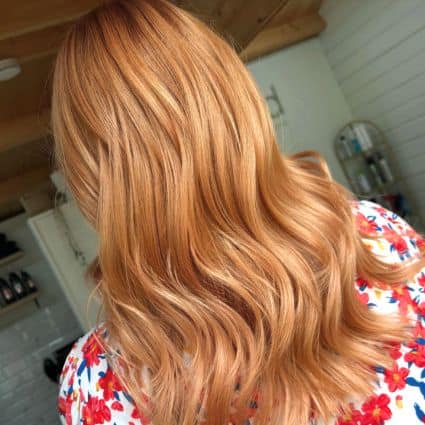 Summer Strawberry Blonde Hair Color