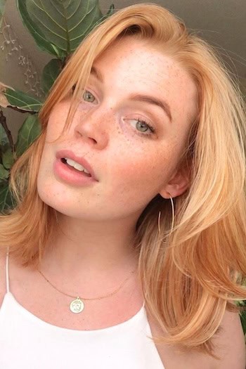 Light Peach Strawberry Blonde Hair Color