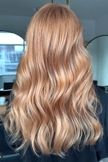 Light Strawberry Copper Hair Color