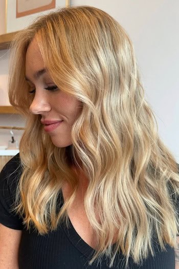 Bright Wheat Strawberry Blonde Hair Color