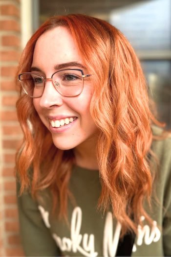 Vibrant Copper Strawberry Blonde Hair Color