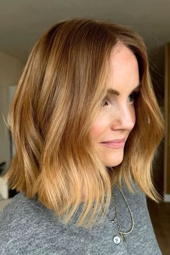 Honey Strawberry Blonde Hair Color