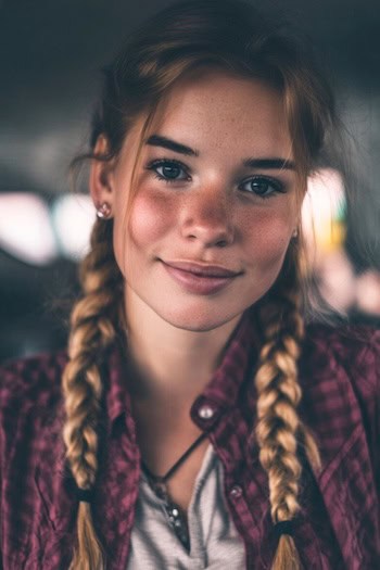 Double Braid Hairstyle