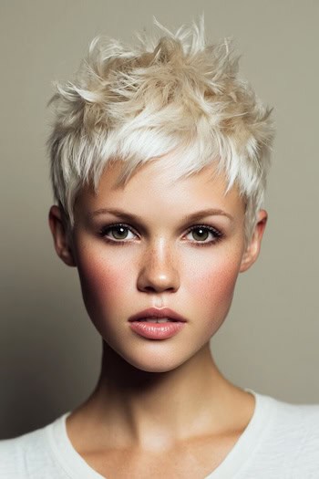 Short Spiky Pixie Hairstyle