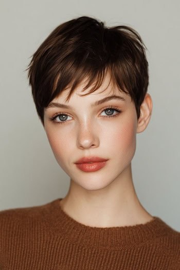 Pixie with Bangs Hairstyle