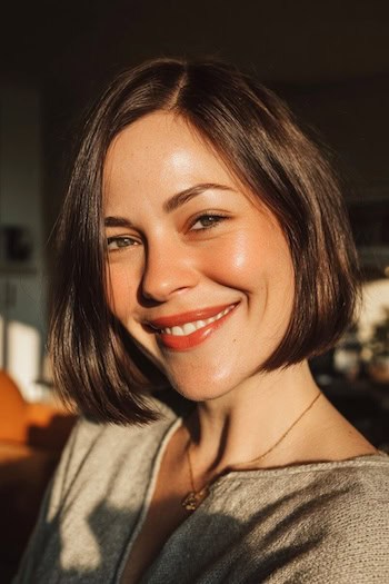 Chin-Length Bob Hairstyle