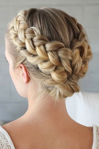 Crown Braid Hairstyle