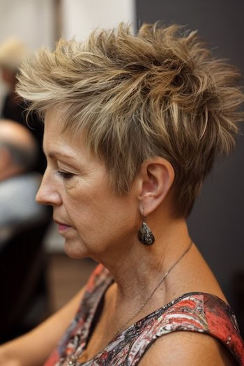 Spiky Pixie Hairstyle