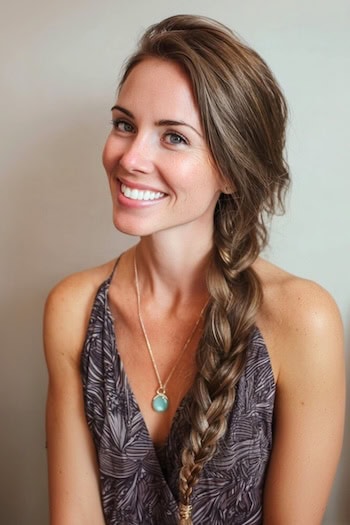 Long Side Braid Hairstyle
