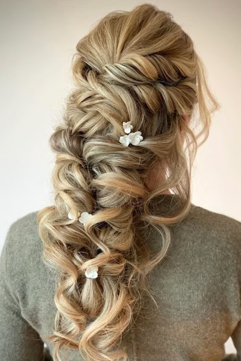 Romantic Boho Braids Hairstyle