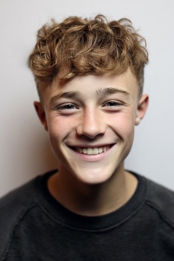 Textured Curly Crop Haircut