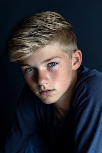 Long Top Short Sides Haircut