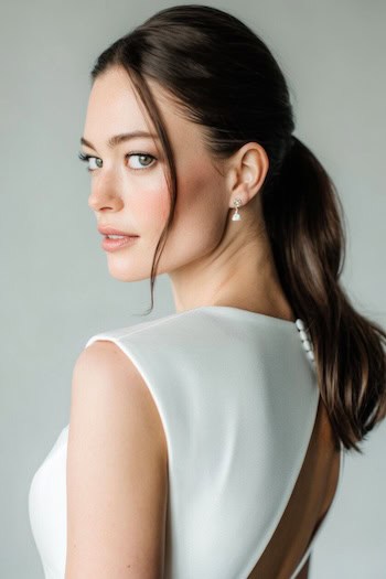 Sleek Ponytail Hairstyle