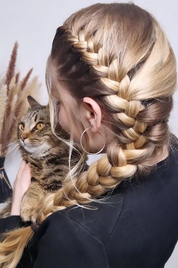 French Side Braid Hairstyle