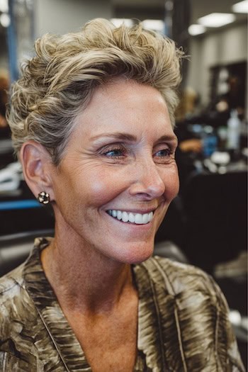 Textured Pixie with Volume Hairstyle