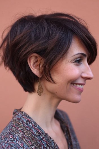 Tousled Bixie Haircut