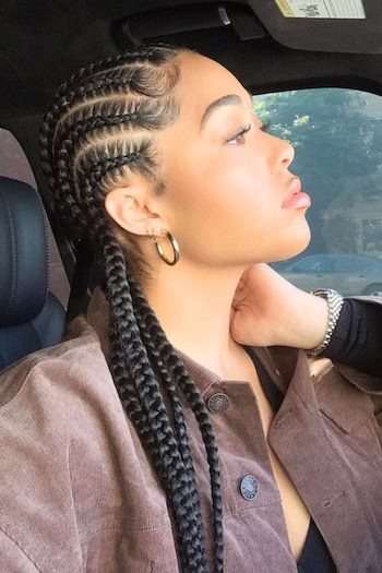Cornrow Braids Hairstyle
