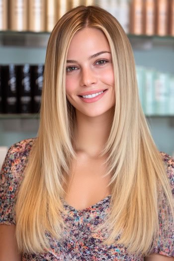 Face-Framing Layers Hairstyle