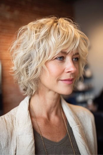 Shaggy Bob Hairstyle