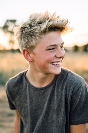 Short Spiky Cut with Fade Haircut