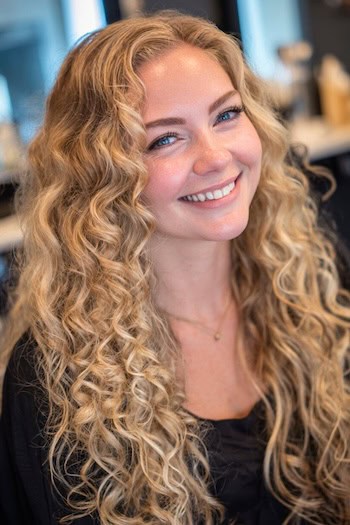 Long Blonde Curls