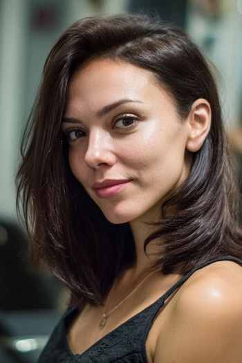 Side-Swept Long Bob Haircut