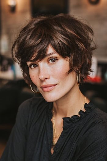 Shaggy Pixie Haircut