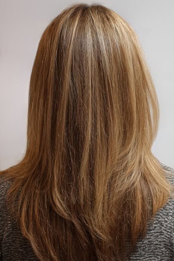 Highlighted Layers Hairstyle