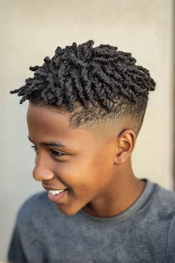 Short Twists Haircut