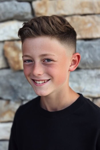 Short Waves with Volume and Low Fade Haircut