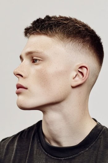 Skin Fade with Textured Crop