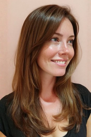 Side Bangs with Layers Hairstyle