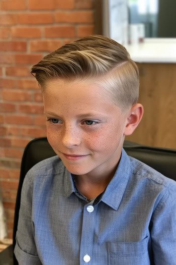 Comb-Over Fade Haircut