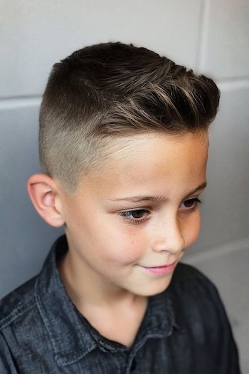 Brush Up with Fade Boys Haircut