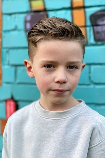 Tousled Tapered Fade Haircut