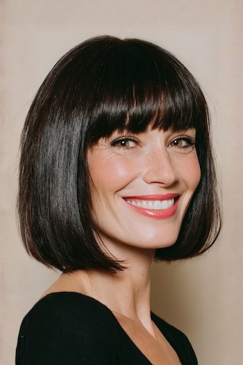 Medium Bob with Bangs Hairstyle