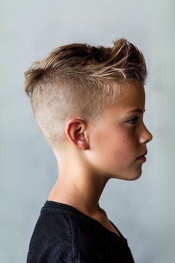 Short Spiky Fade Haircut